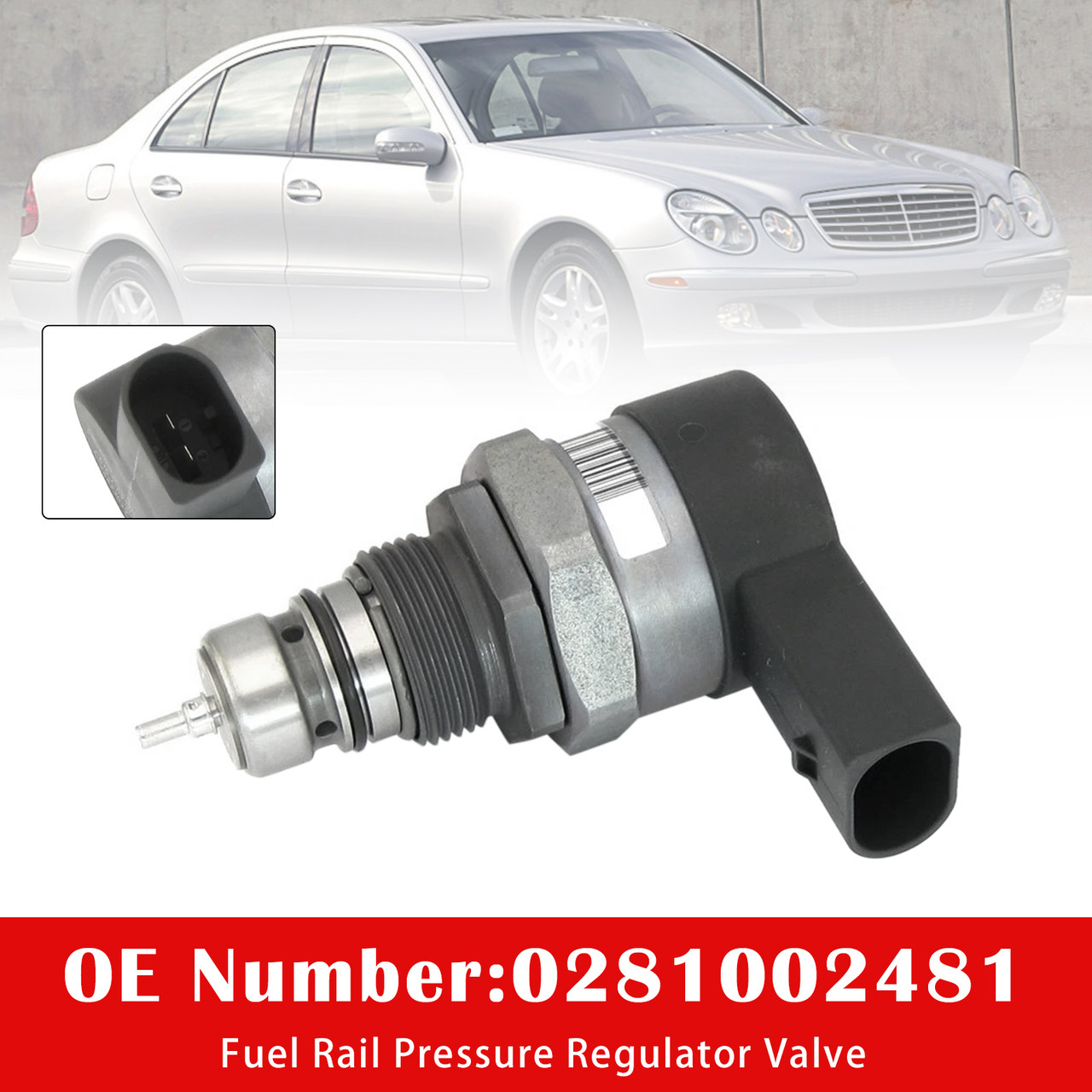 2001-2012 BMW 1 3 5 7 SERIES X3 X5 Fuel Rail Pressure Regulator Valve 0281002481 Generic
