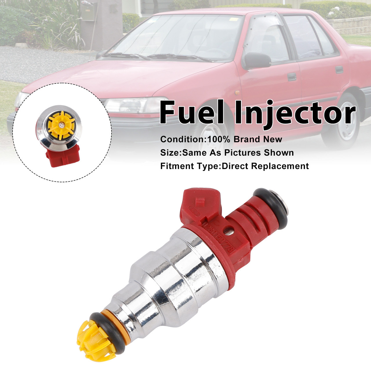 1990-1995 Mitsubishi Diamante Precis 1Pcs Fuel Injector 35310-24010 Generic