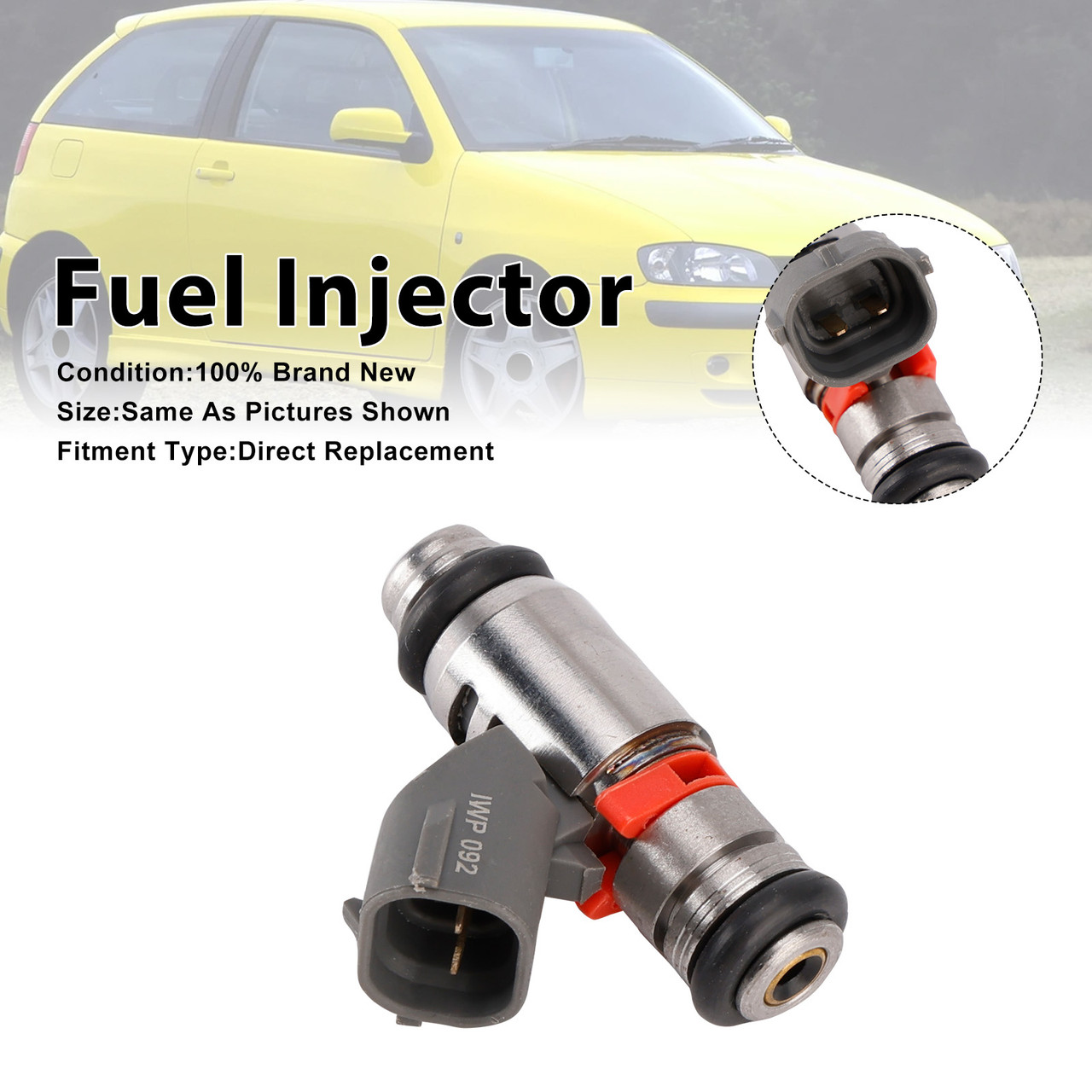 1999-2006 Seat Cordoba Ibiza MK Leon 1Pcs Fuel Injector 0280158257 Generic
