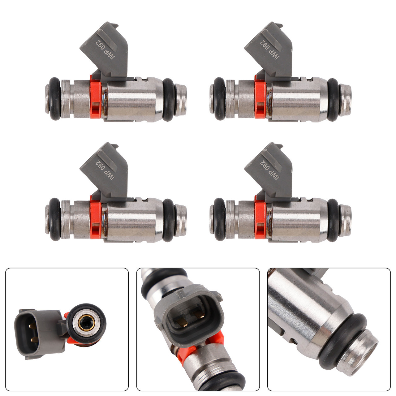 1997-2010 VW Golf Mk IV Lupo Beetle Polo 4Pcs Fuel Injector 0280158257 Generic
