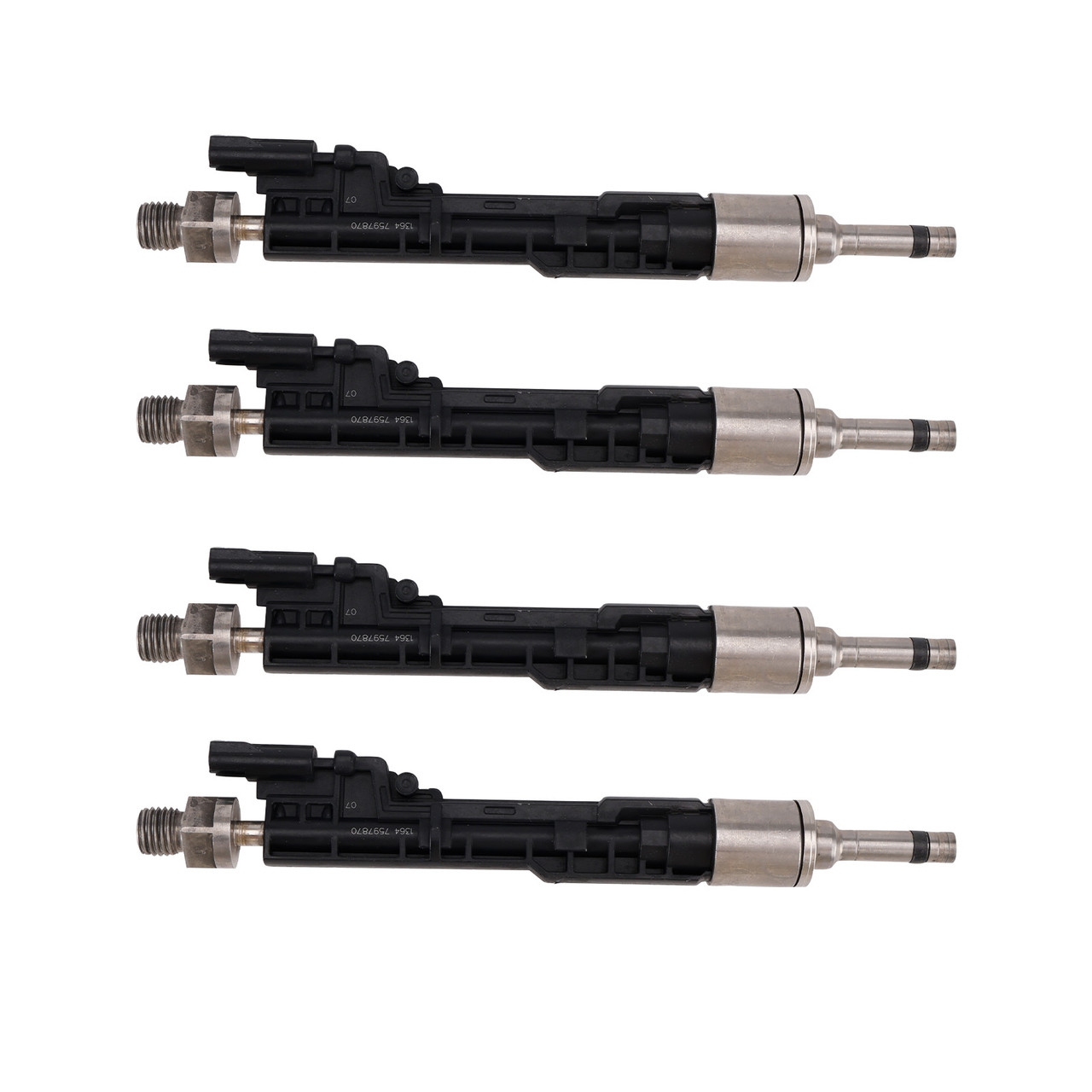 2011-2015 BMW X1 X3 X5 X6 4Pcs Fuel Injector 0261500109 Generic