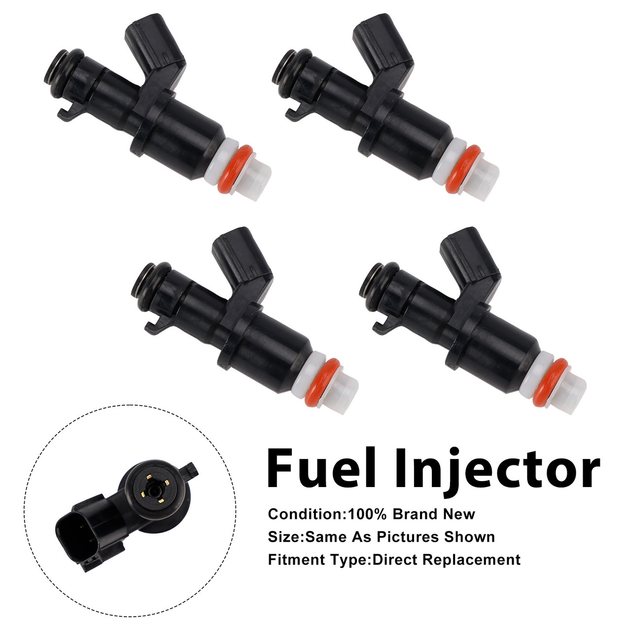 2016-2021 HONDA CIVIC 2.0L 4Pcs Fuel Injector 164505BAA01 Generic