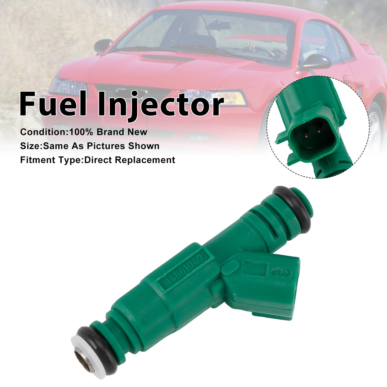 1999-2004 Ford Mustang Windstar 1Pcs Fuel Injector 0280155789 Generic