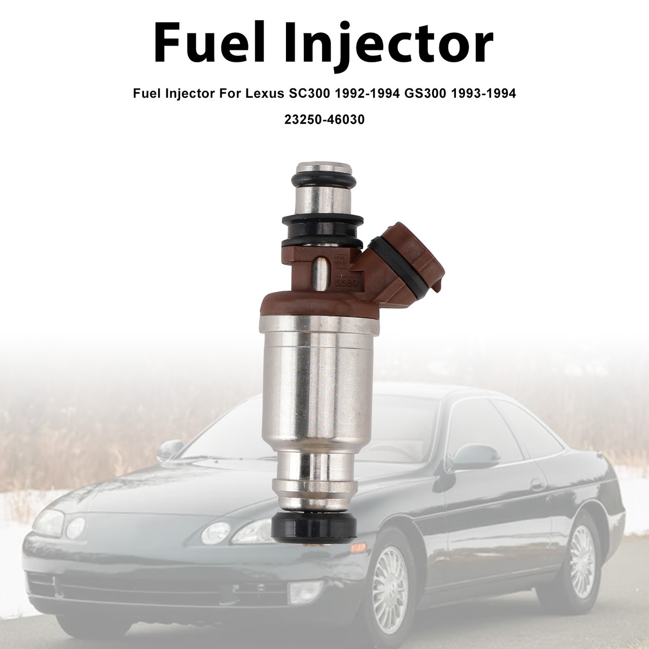 1992-1994 Lexus SC300 GS300 1Pcs Fuel Injector 23250-46030 Generic