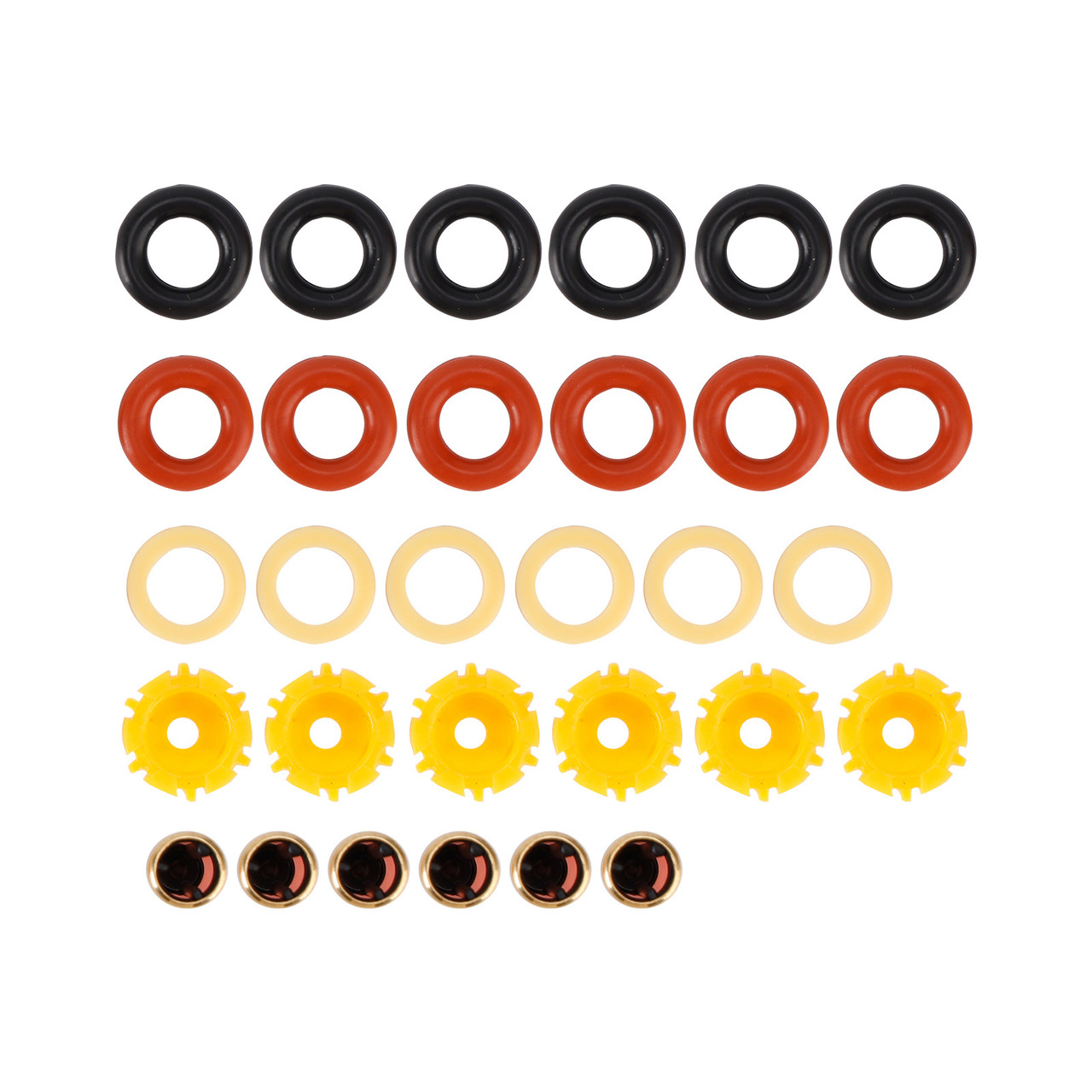 1987-2003 BMW 5 Series E34 E39 Fuel Injector Seal O-Ring 0280150414 Generic
