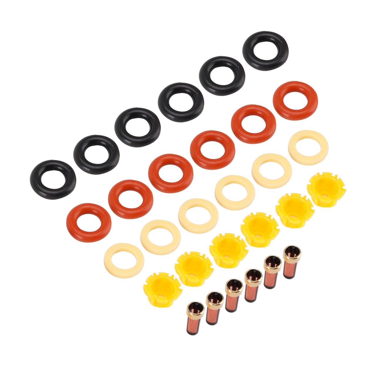 1987-2003 BMW 5 Series E34 E39 Fuel Injector Seal O-Ring 0280150414 Generic