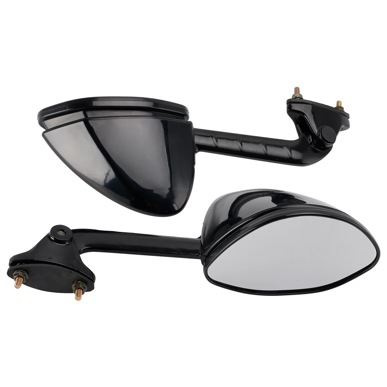 2006-2025 Kawasaki ZZR-1400 ZZR 1400 ZX-14 ZX14 Rearview Mirrors Left and Right Black Generic