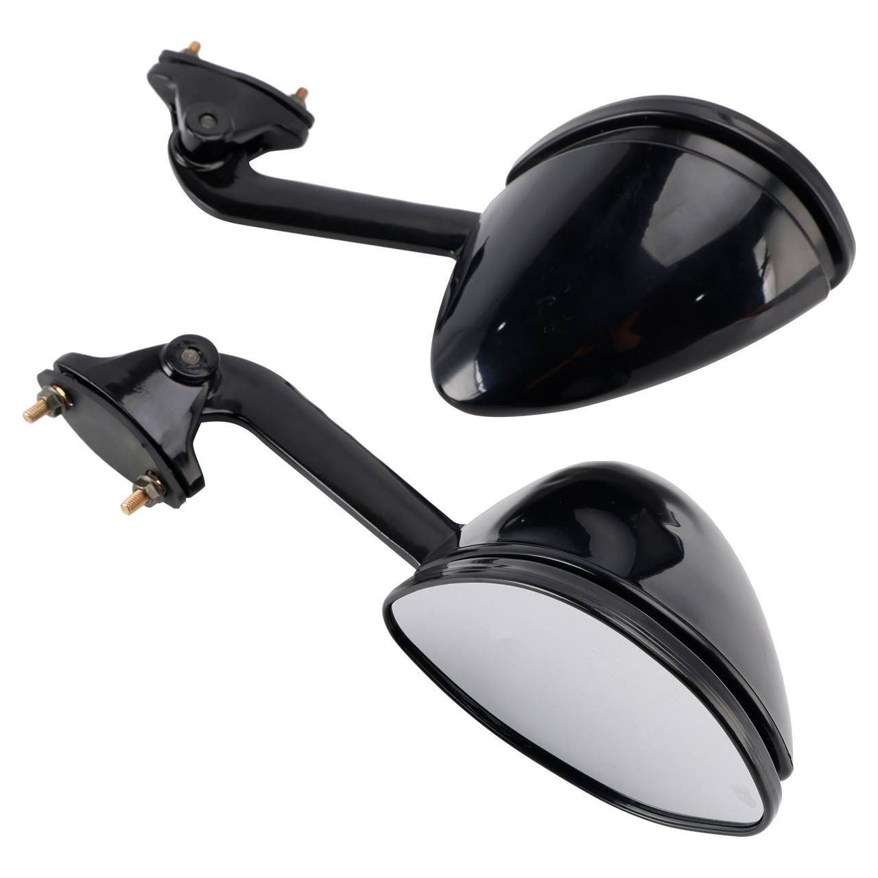 2006-2025 Kawasaki ZZR-1400 ZZR 1400 ZX-14 ZX14 Rearview Mirrors Left and Right Black Generic