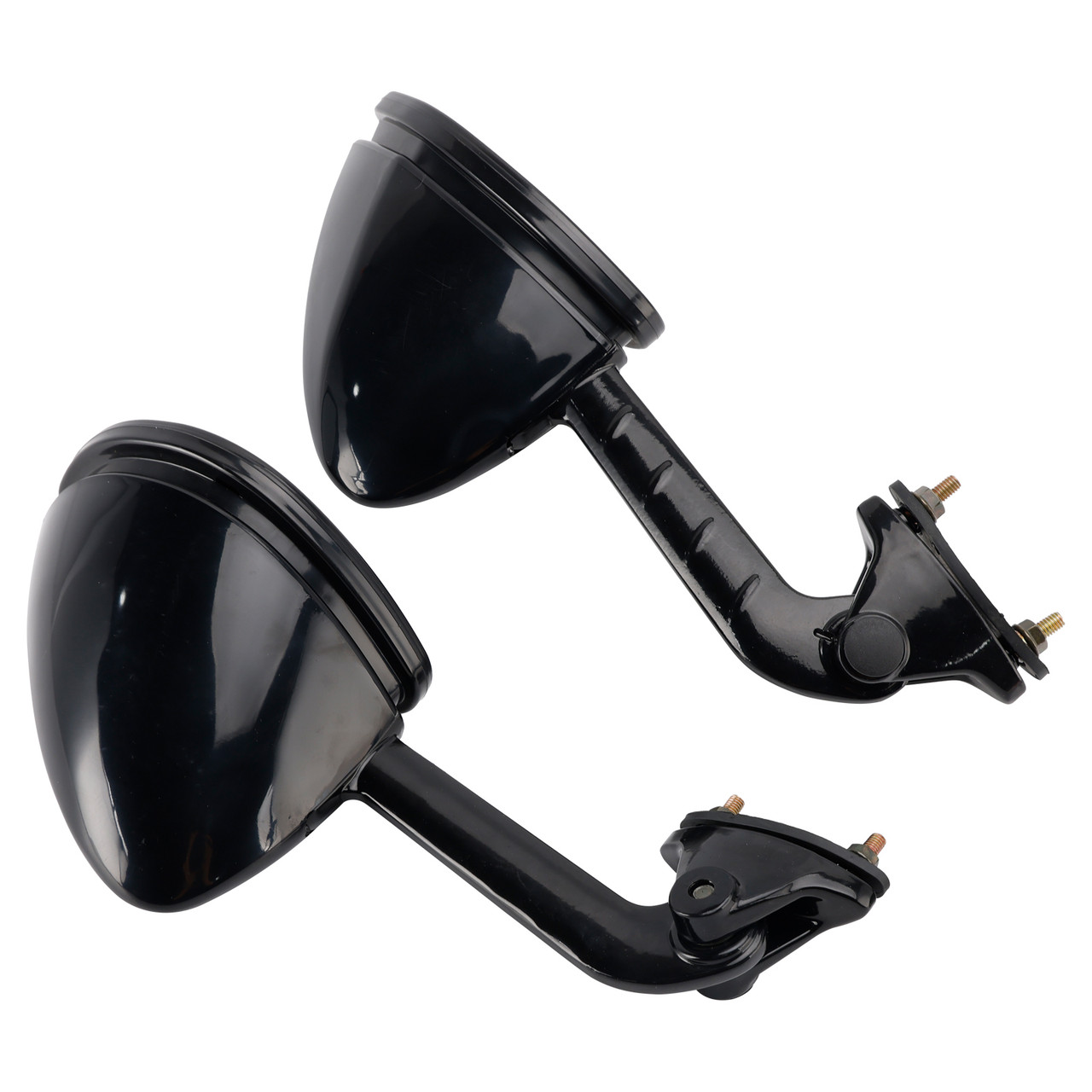 2006-2025 Kawasaki ZZR-1400 ZZR 1400 ZX-14 ZX14 Rearview Mirrors Left and Right Black Generic