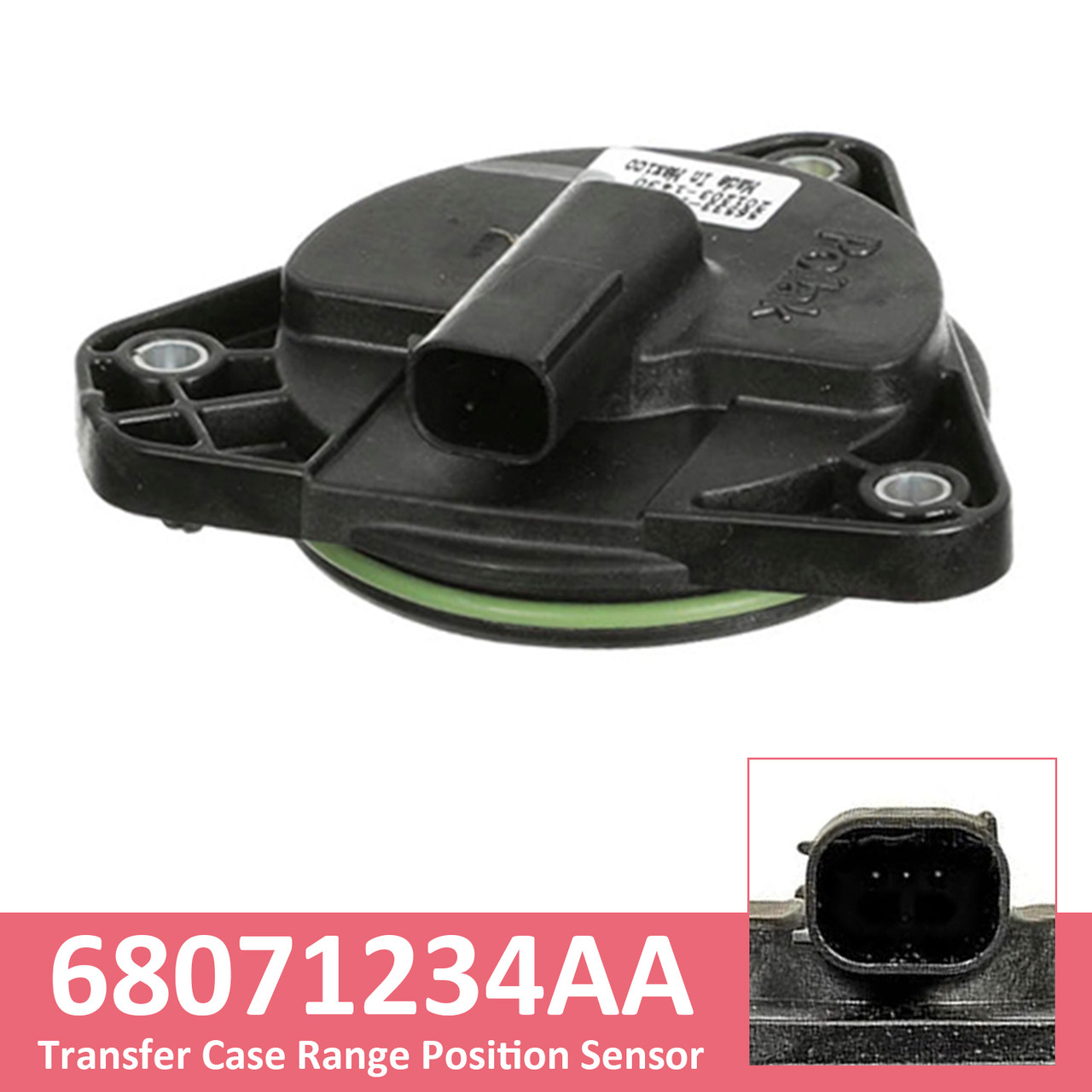 2011-2022 Jeep Transfer Case Range Position Sensor 68071234AA Generic