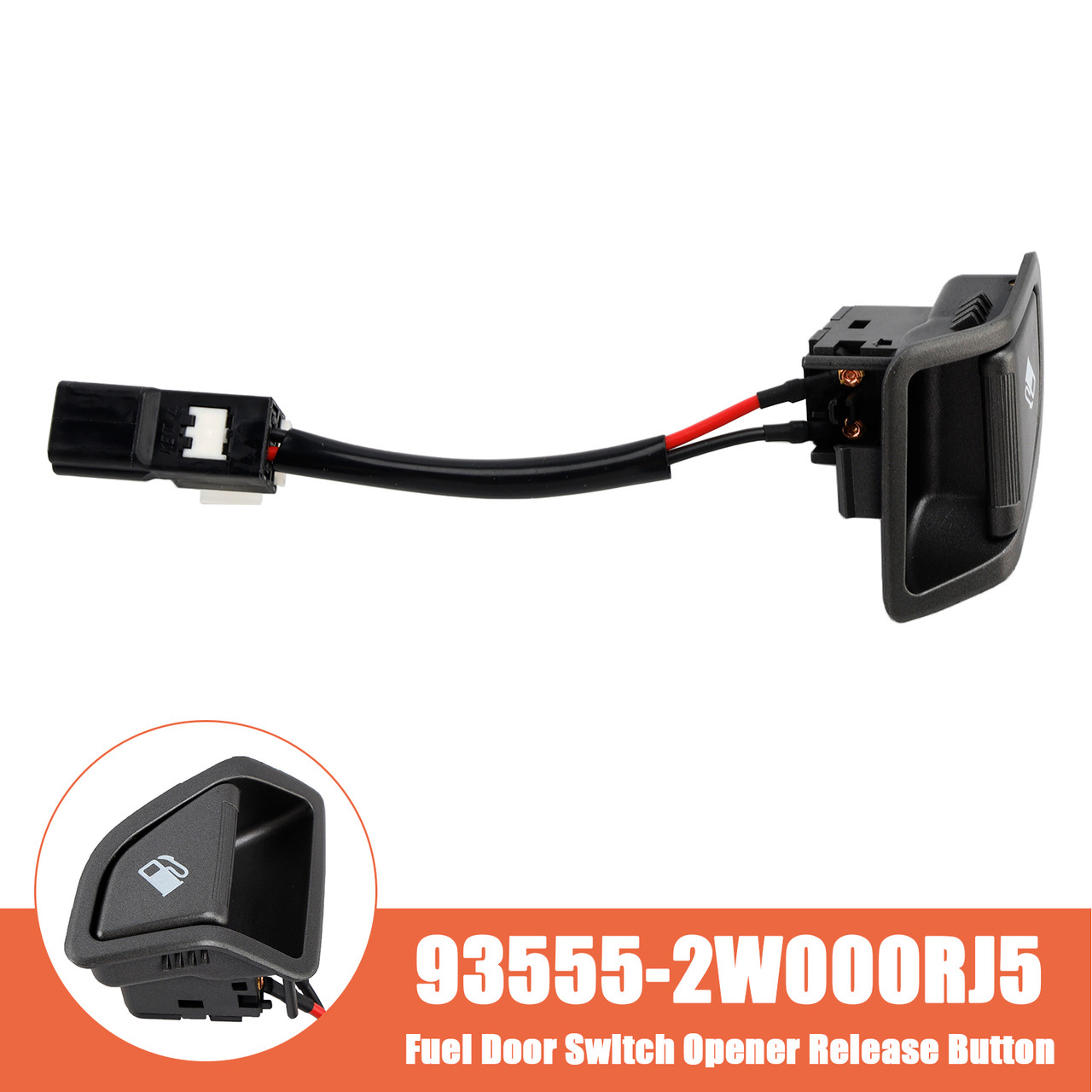2013-2016 Hyundai Santa Fe Fuel Door Switch Opener Release Button 935552W000RJ5 Generic