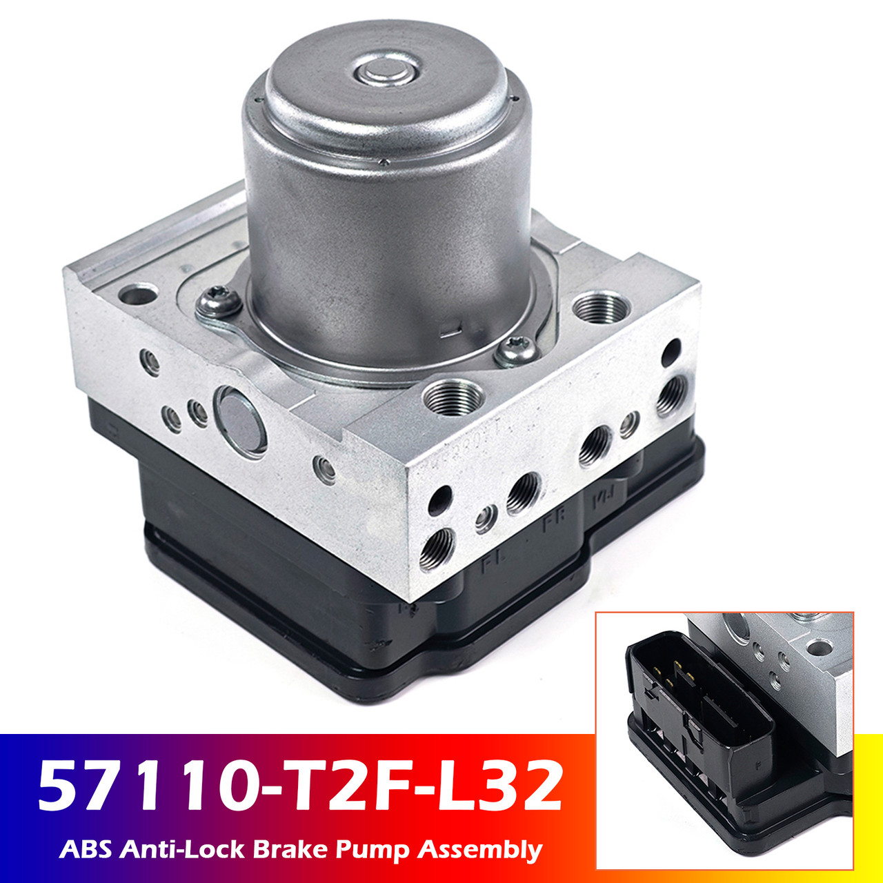 ABS Anti-Lock Brake Pump Assembly 57110-T2F-L32 for Honda - Mad