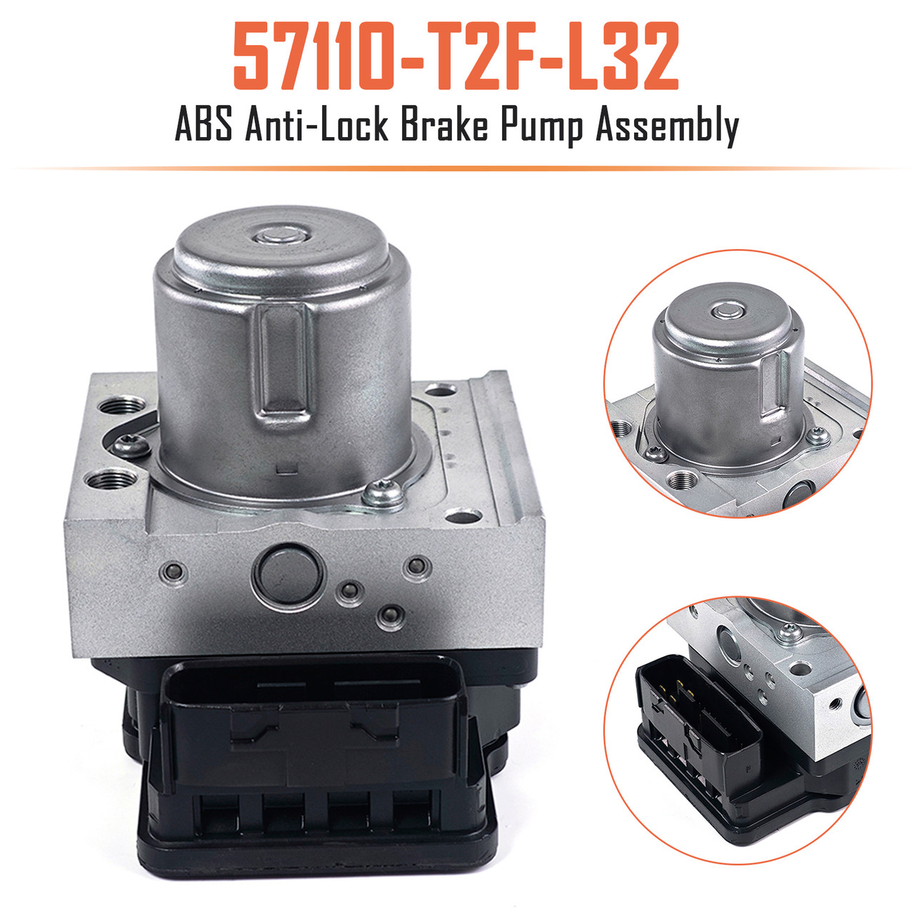 ABS Anti-Lock Brake Pump Assembly 57110-T2F-L32 for Honda - Mad