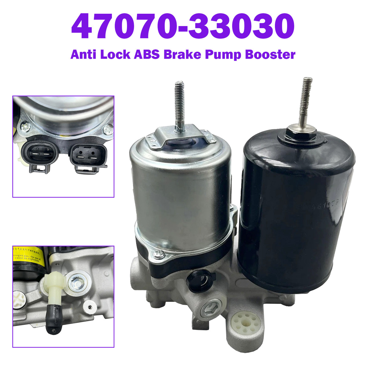 2012-2017 Toyota Camry Hybrid AVV50R 2.4L Anti Lock ABS Brake Pump Booster 4707033030 Generic