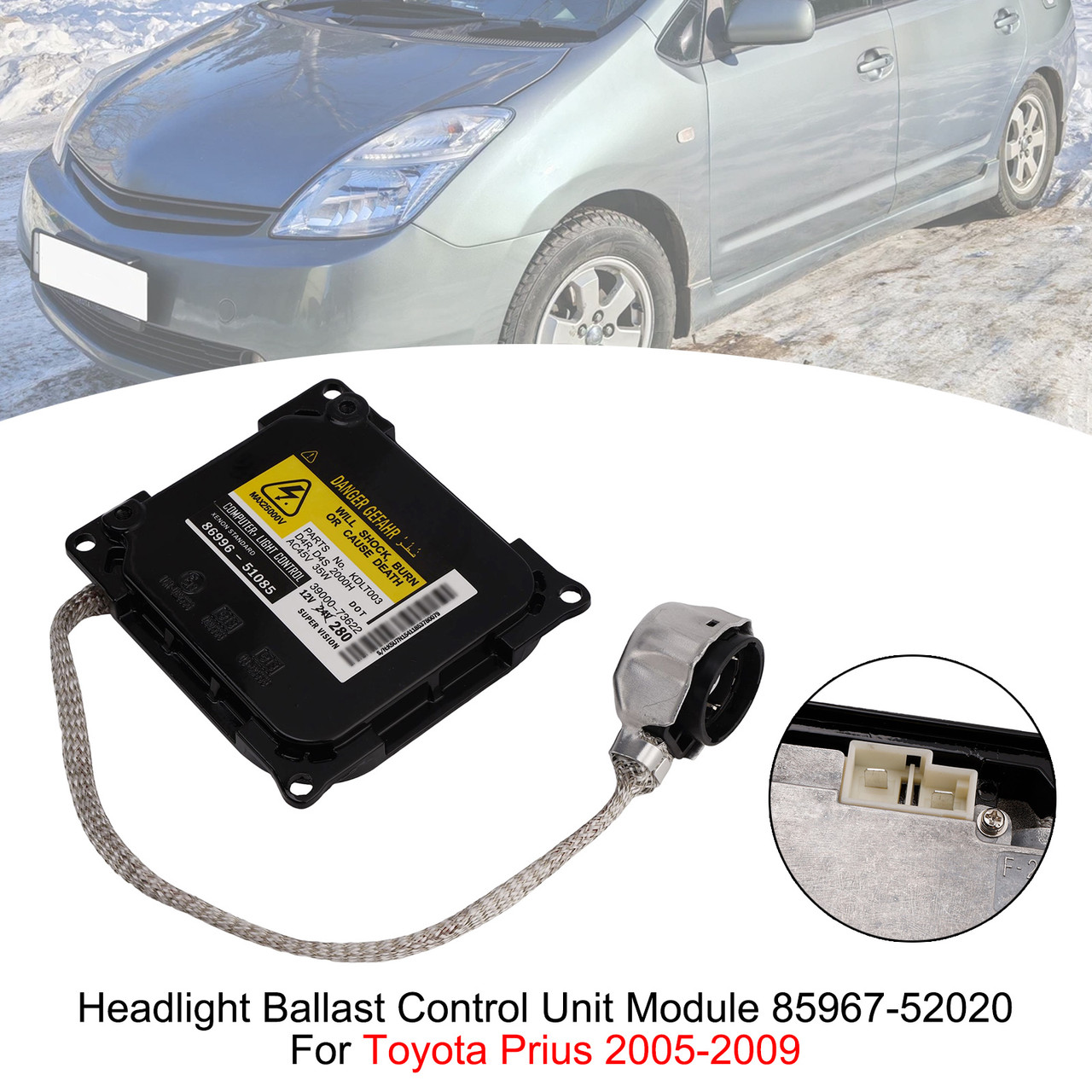 2005-2012 Toyota Lexus Headlight Ballast Control Unit Module 85967-52020 Generic