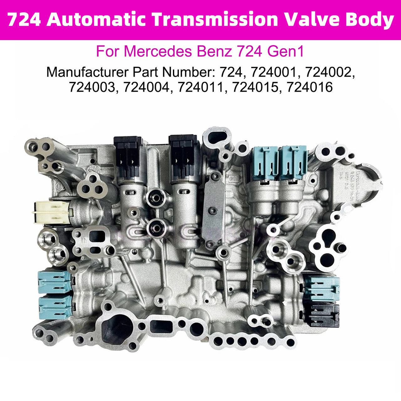 724 Automatic Transmission Valve Body For Mercedes Benz 724 Gen1