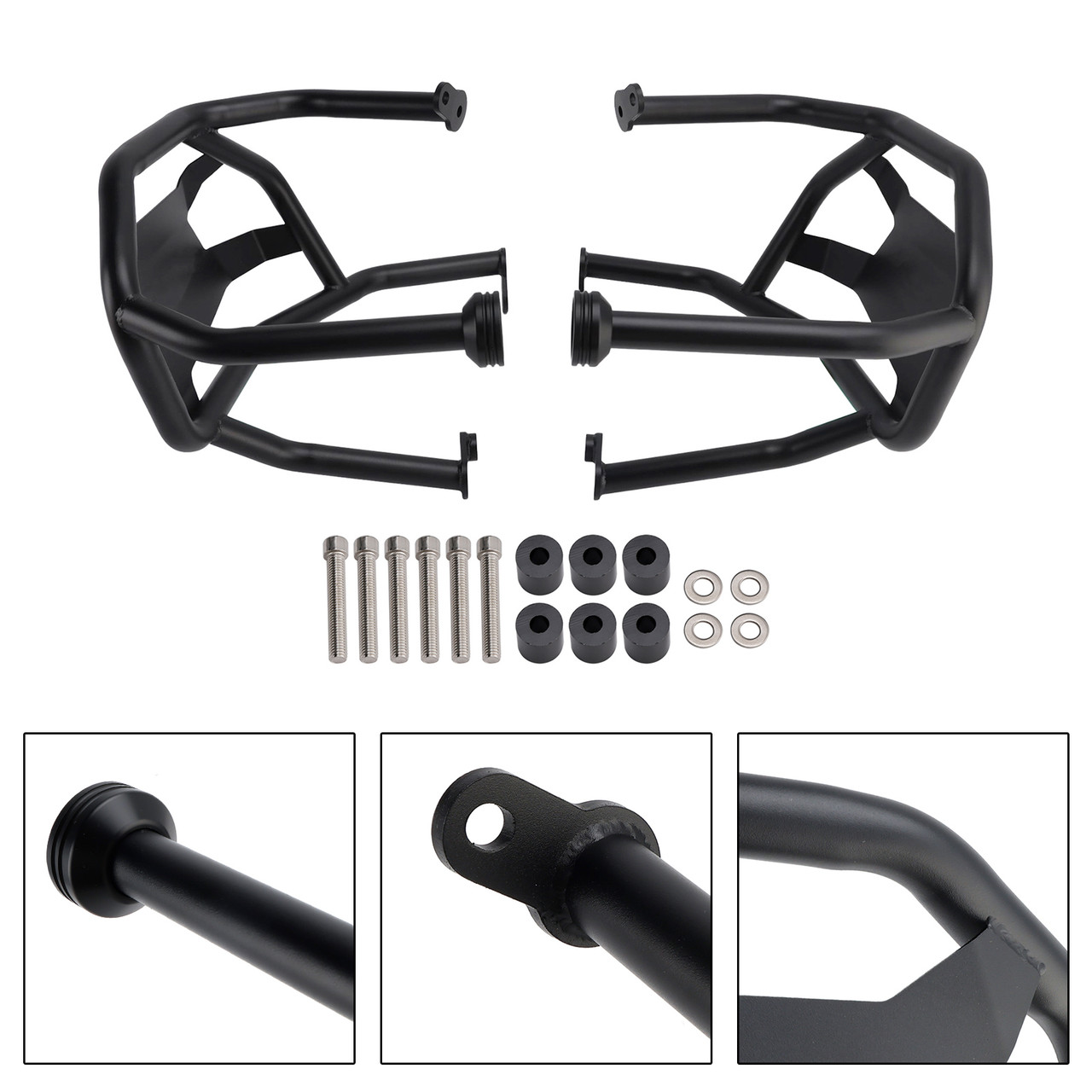 2024-2026 BMW R1300GS Lower Engine Guard Frame Crash Bar Steel Black Generic