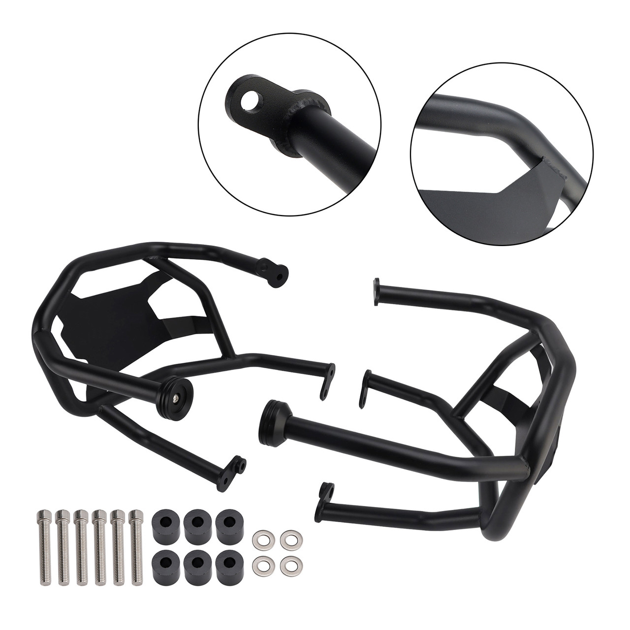 2024-2026 BMW R1300GS Lower Engine Guard Frame Crash Bar Steel Black Generic