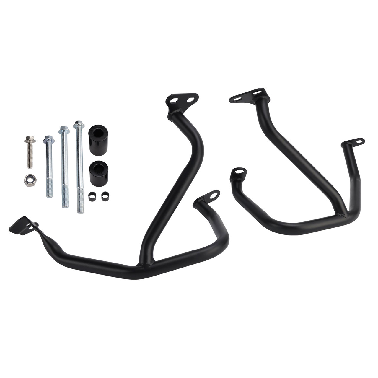 2024-2026 RE Hima layan 450 Lower Engine Guard Frame Crash Bar Steel Black Generic