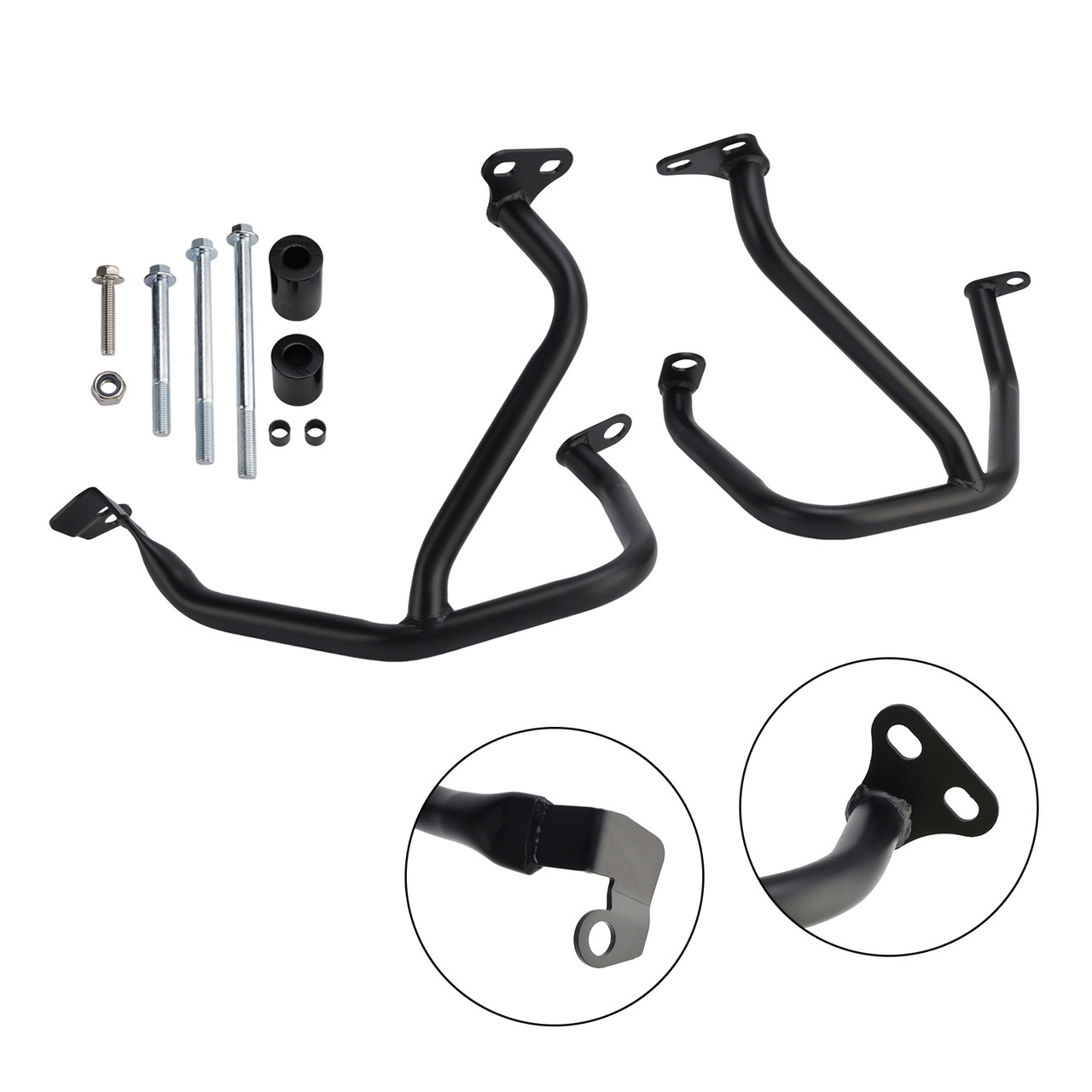 2024-2026 RE Hima layan 450 Lower Engine Guard Frame Crash Bar Steel Black Generic