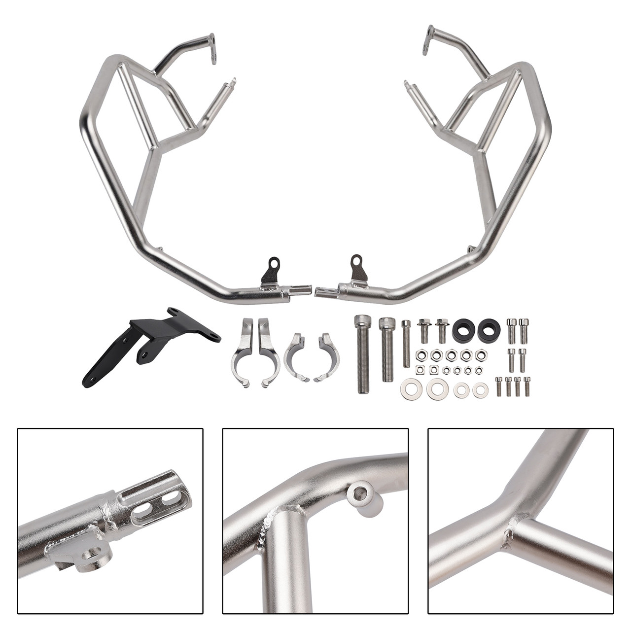 2025-2026 YAMAHA tenere 700/ T700S Engine Guard Crash Bar Frame Protector Bumper Silver Generic