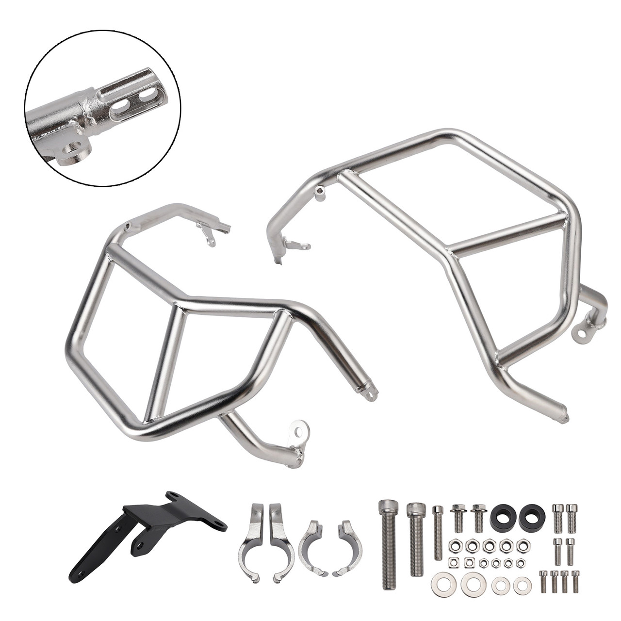 2025-2026 YAMAHA tenere 700/ T700S Engine Guard Crash Bar Frame Protector Bumper Silver Generic