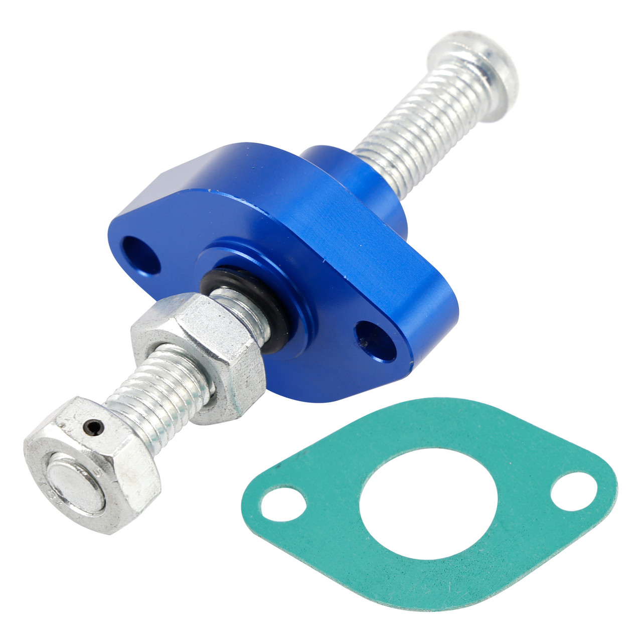 1999-2021 Yamaha YZF R1 R6 FZ1 FZ6 XT250 CNC Manual Timing Cam Chain Tensioner Blue Generic