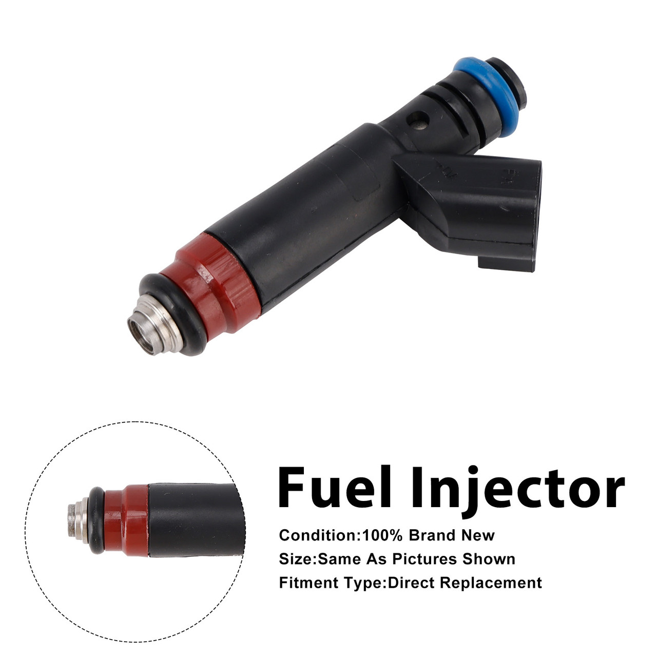 2005-2006 Jeep TJ Wrangler 1Pcs Fuel Injector 53013690AA Generic