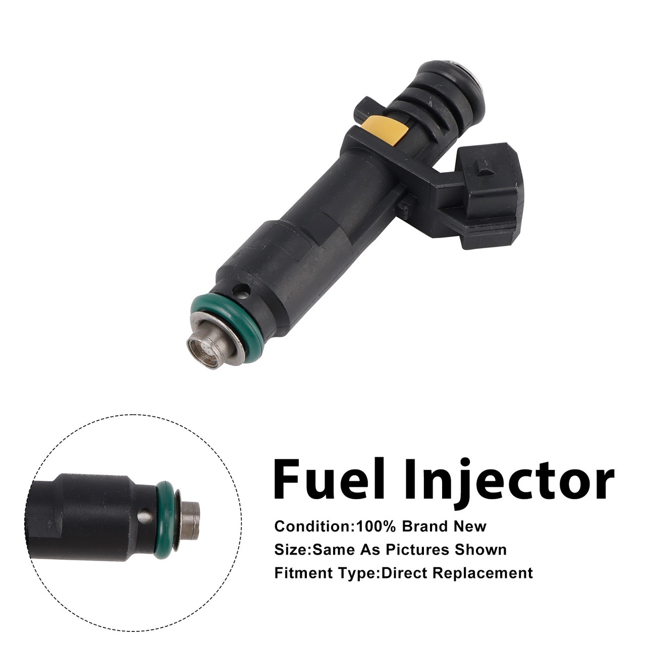 2007-2014 Renault Twingo II 1.2 8V D7F 1Pcs Fuel Injector 8200506653 Generic