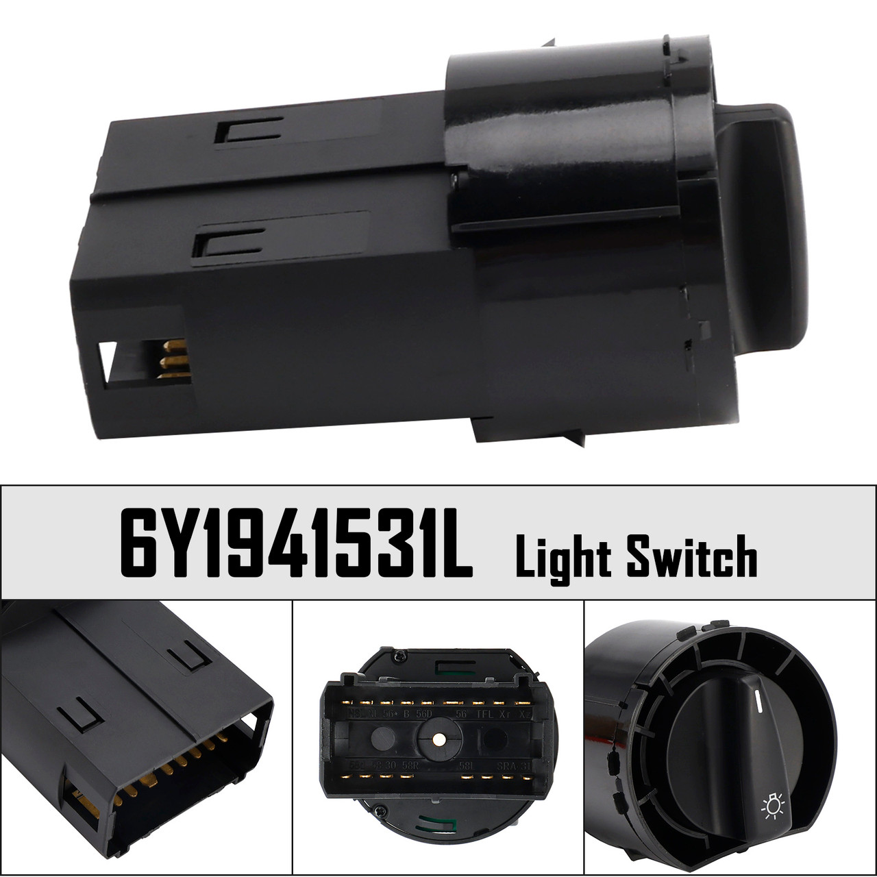 1999-2008 Skoda Fabia I Light Switch 6Y1941531L Generic