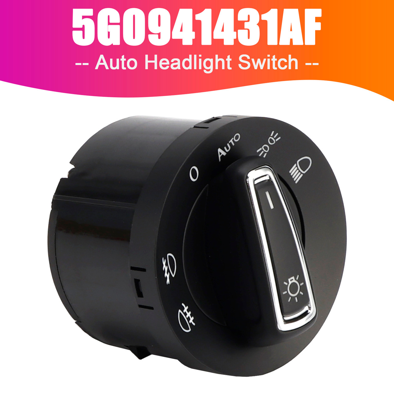 Auto Headlight Switch 5G0941431AF for VW Polo 6R 6C 1.2 TSI 1.0 AW1 1.6 TDI