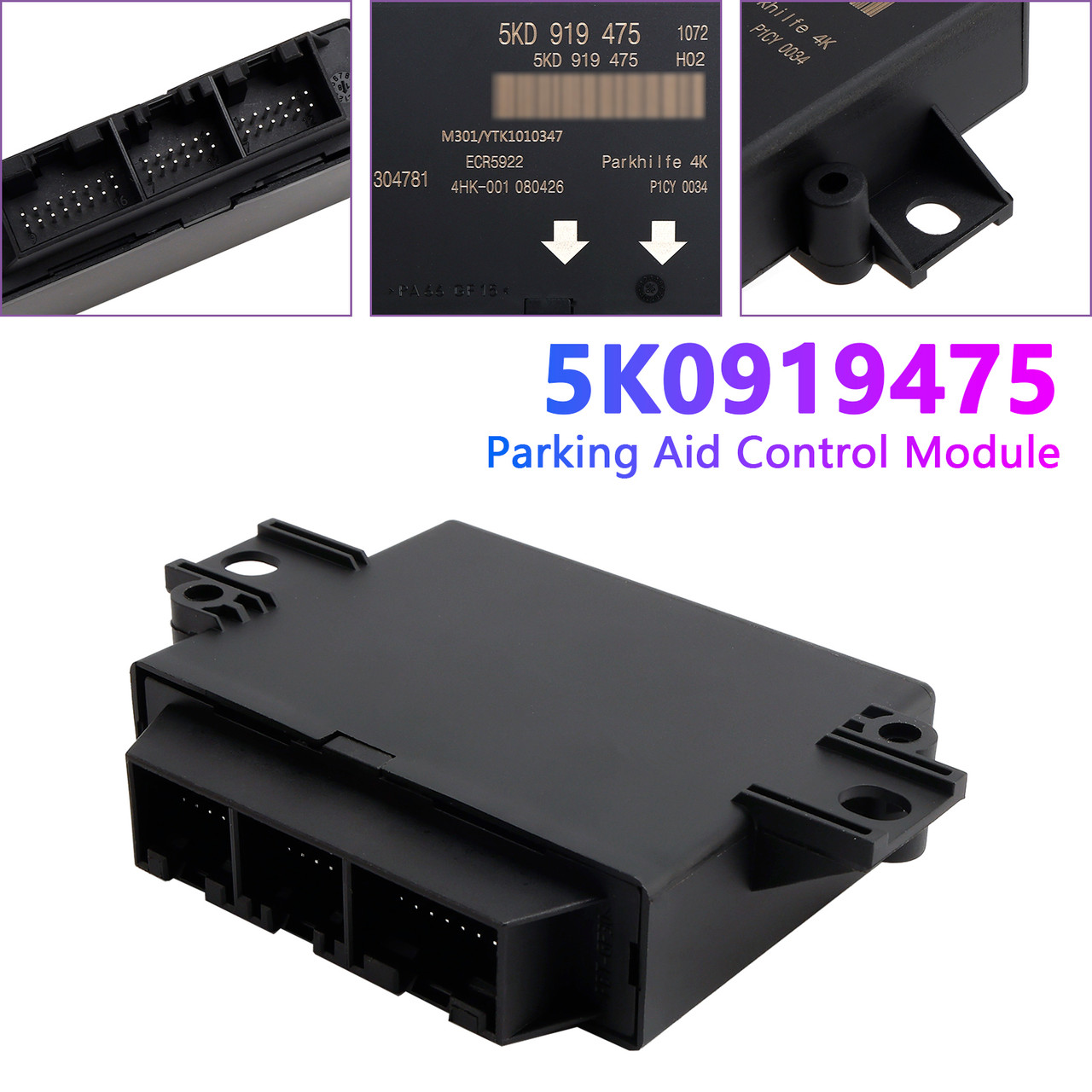 2008-2015 Audi A3 TT R8 Parking Aid Control Module 5K0919475 Generic