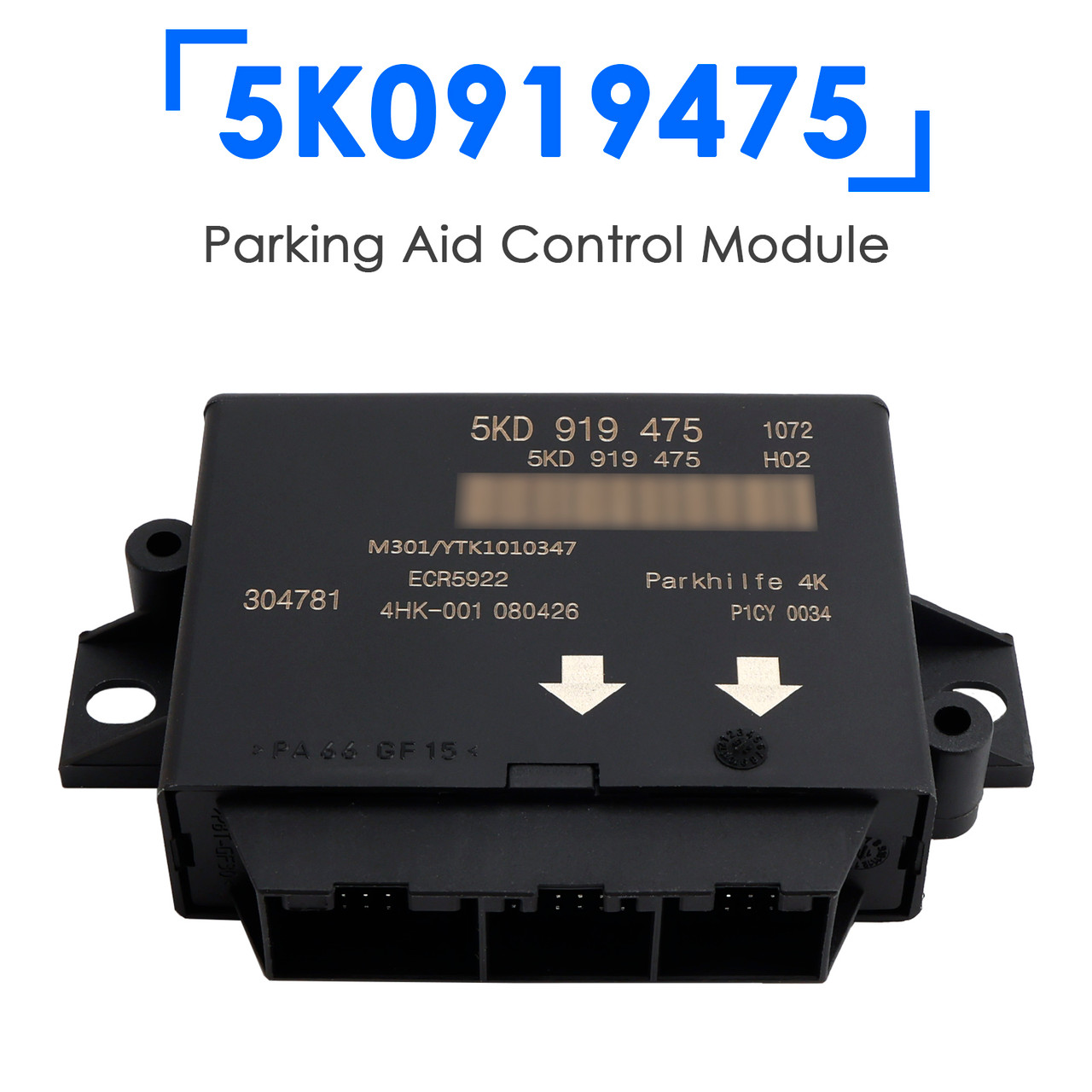 Mazda VW Golf 6 Parking Aid Control Module 5K0919475 Generic