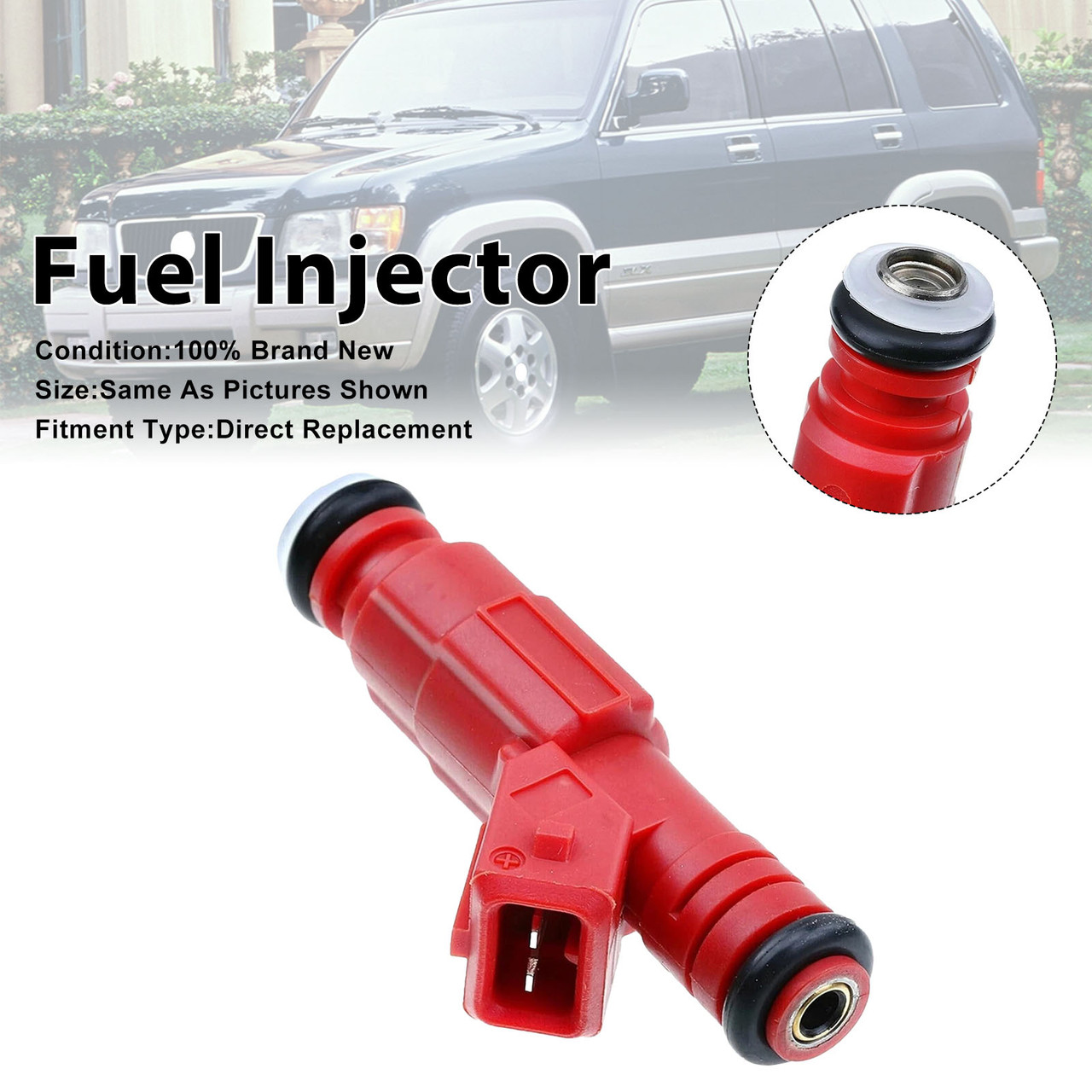 1998-2002 Honda Passport 3.2L V6 1Pcs Fuel Injector 0280155735 Generic