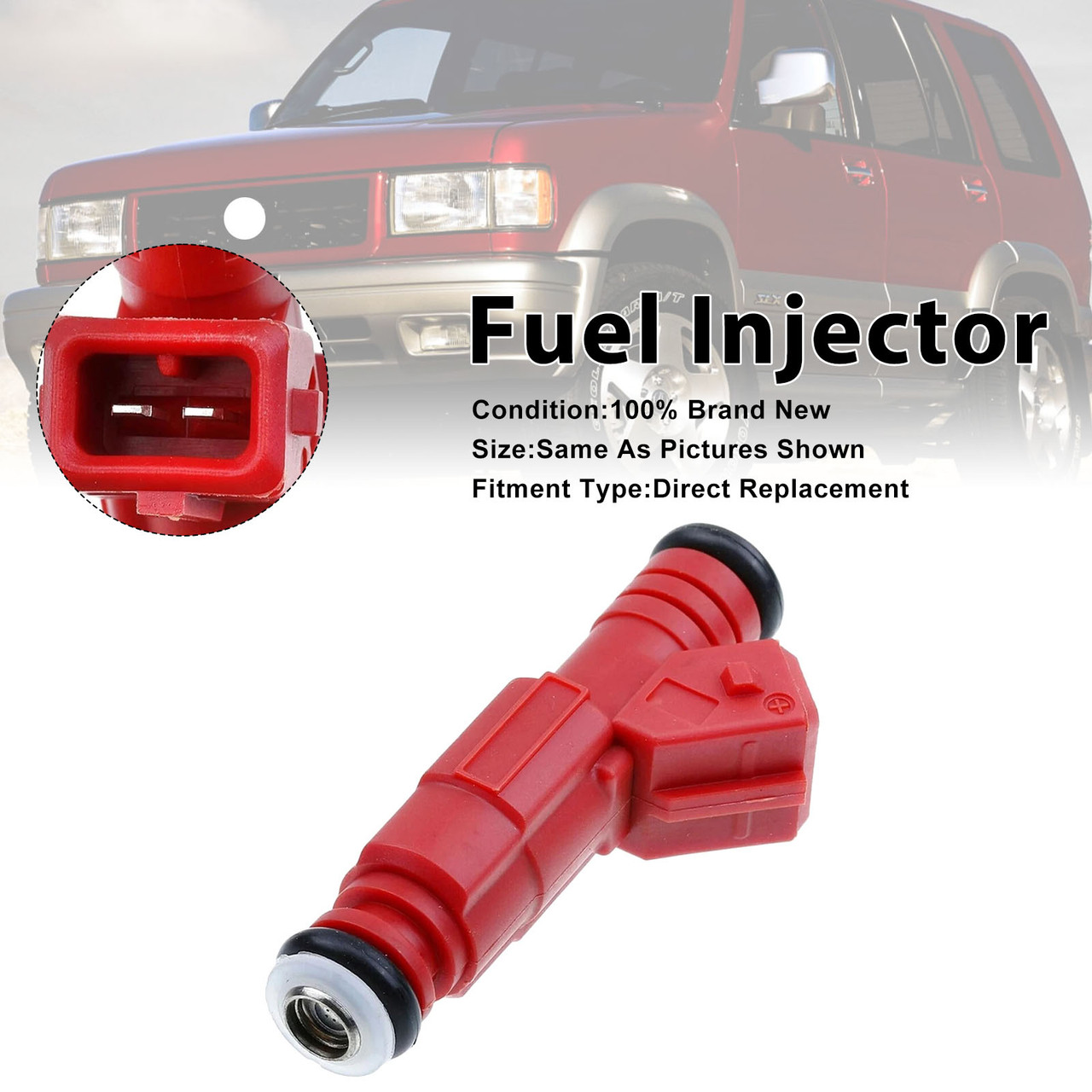 1998-2002 Honda Passport 3.2L V6 1Pcs Fuel Injector 0280155735 Generic