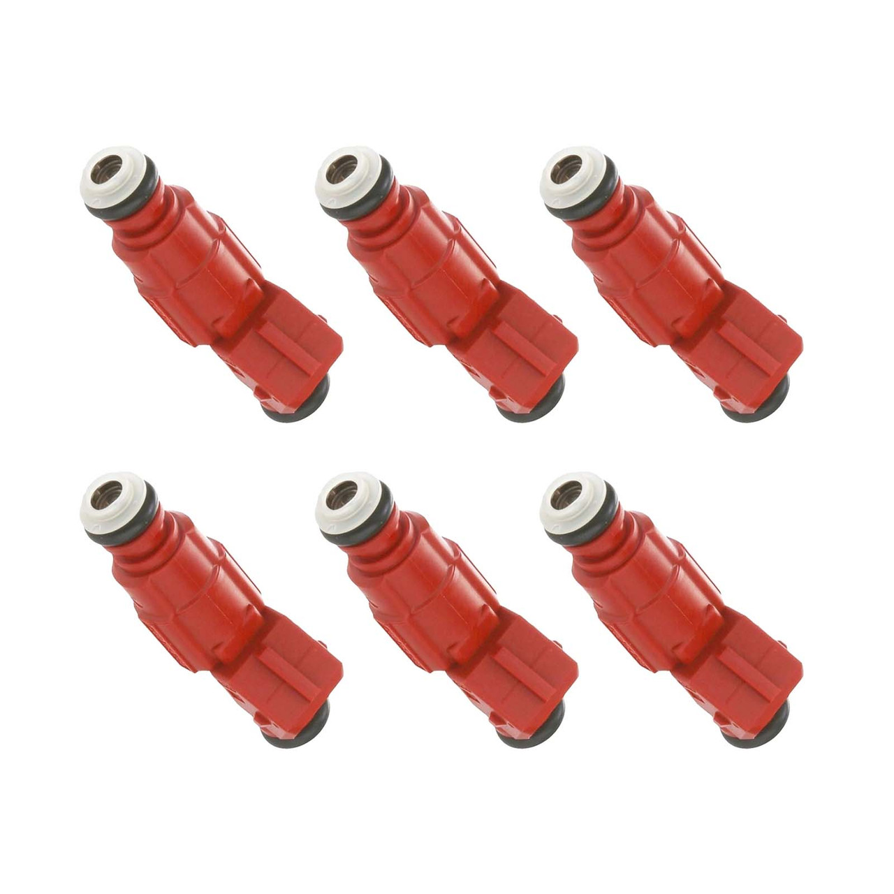 1998-2004 Isuzu Amigo Rodeo Trooper VehiCROSS 6Pcs Fuel Injector 0280155735 Generic