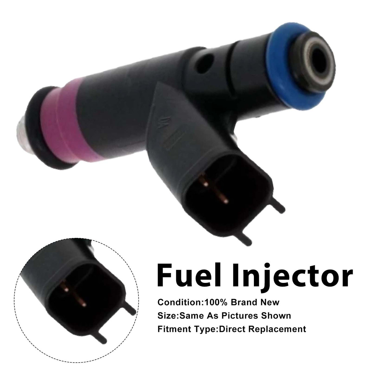 2000 Chrysler Concorde Intrepid 2.7L V6 1Pcs Fuel Injector 04591657AA Generic