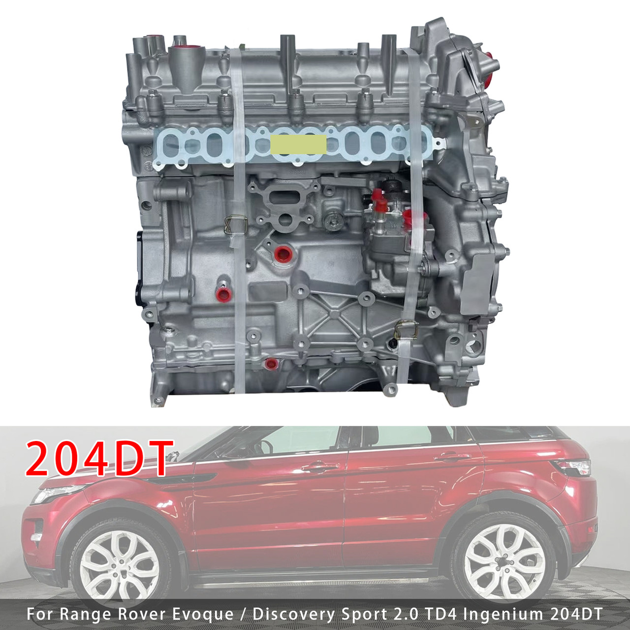 New Long Engine Block 204DT For Range Rover Evoque Discovery Sport 2.0 TD4 204DT