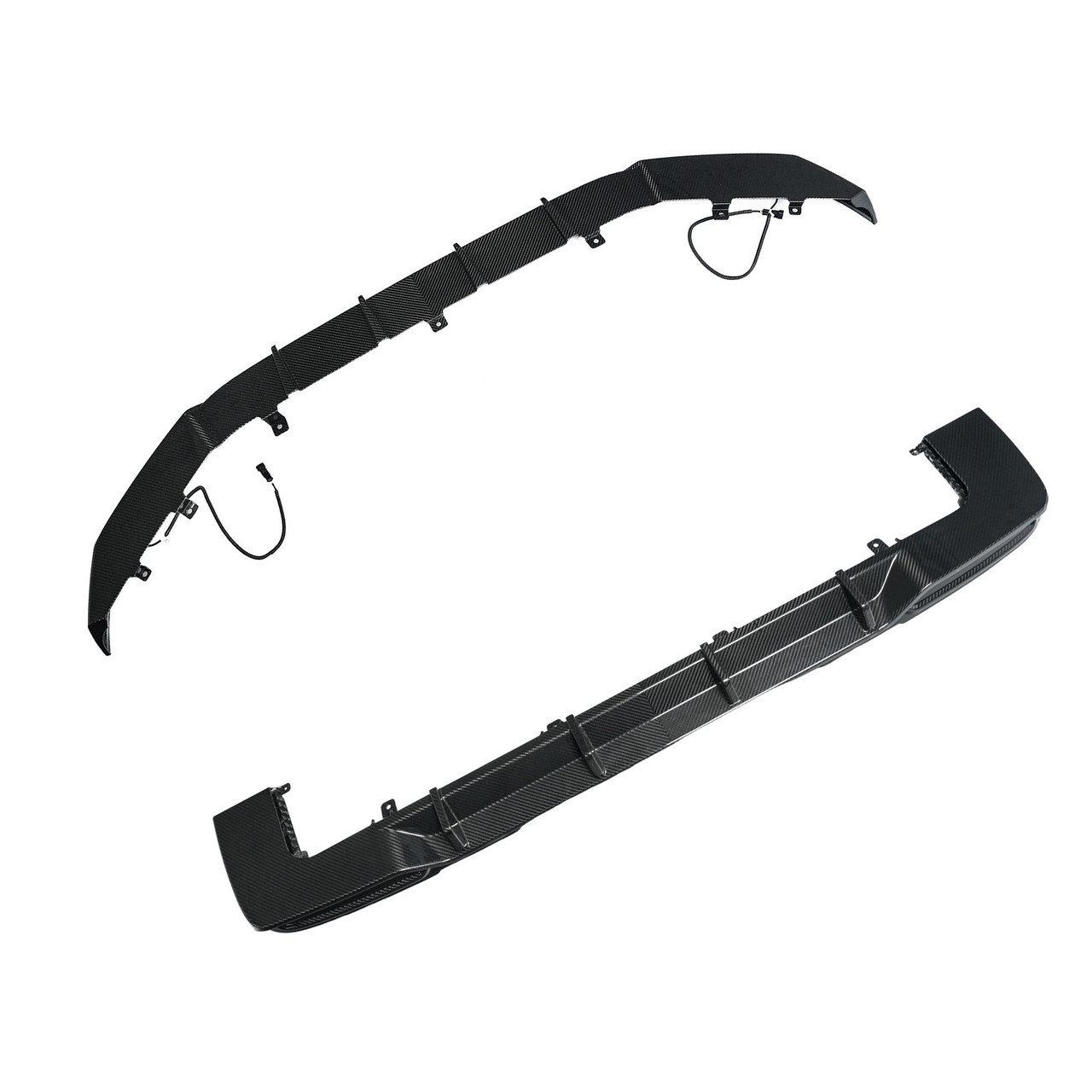 Dry Carbon Fiber Front Rear Bumper Diffuser Lip Fit Benz G-Class W465 2025+