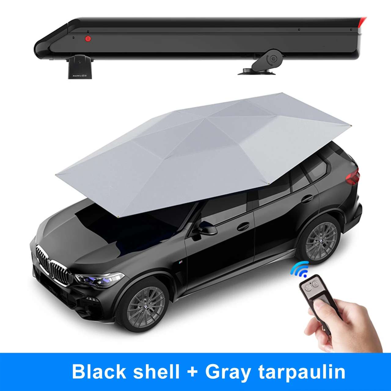 Car Roof Window Sunshade UV Proof Waterproof Automatic Outdoor Parking Umbrella