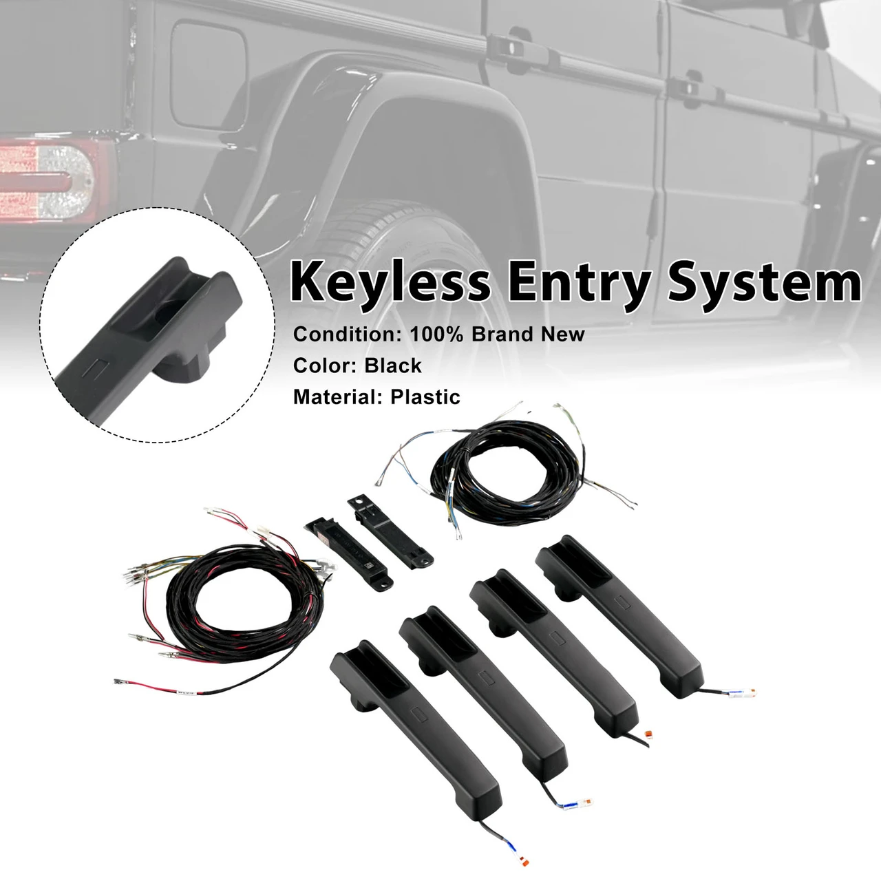Keyless-Go Keyless Entry System Fit Mercedes Benz G Class 2025+ 5 Doors