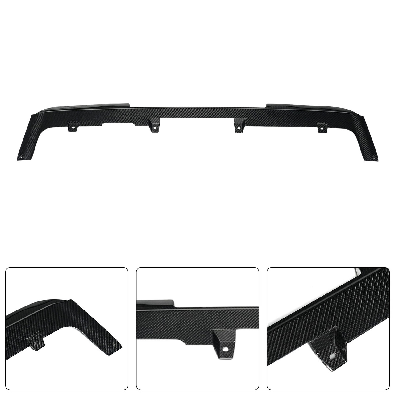 Dry Carbon Fiber Rear Bumper Diffuser Lip Fit Mercedes Benz G-Class W465 2025+