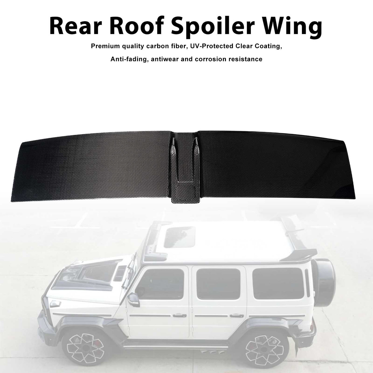Rear Roof Spoiler Wing Fit Benz G-Class W465 B800 2025+ Upgrade B800 Style