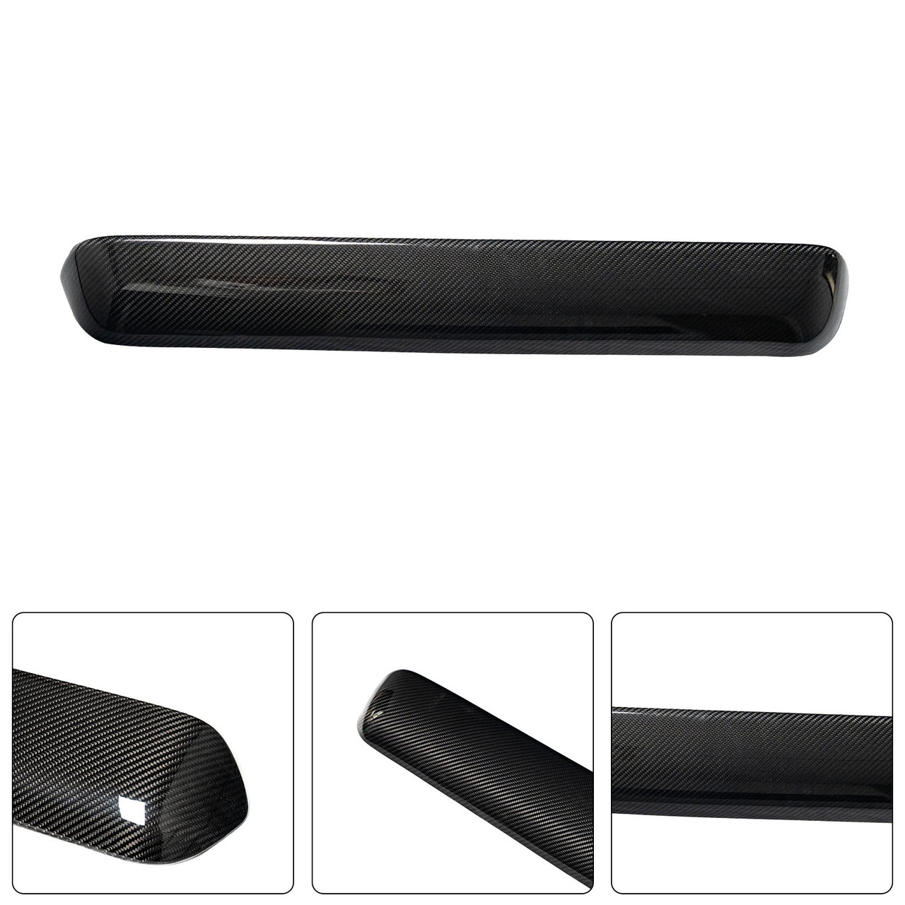 Carbon Fiber Dashboard Screen Cover Trim Fit Mercedes Benz W464 W465 2019-2026