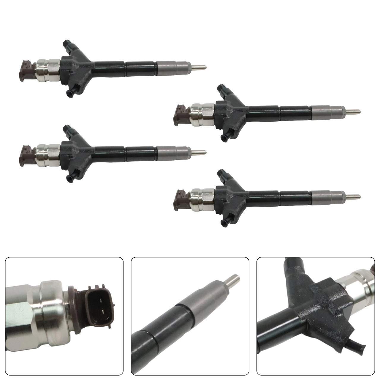 4Pcs Fuel Injector For Nissan Navara NP300 295050-1060 16600-3XN0A