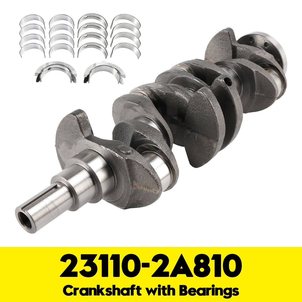 23110-2A810 Crankshaft with Bearings for Hyundai for Kia 1.7 D4FD Diesel