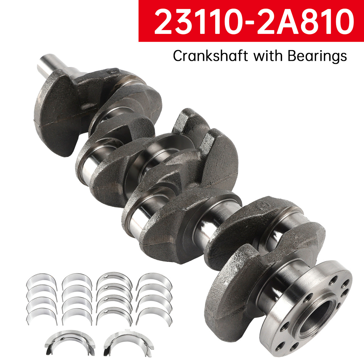 23110-2A810 Crankshaft with Bearings for Hyundai for Kia 1.7 D4FD Diesel