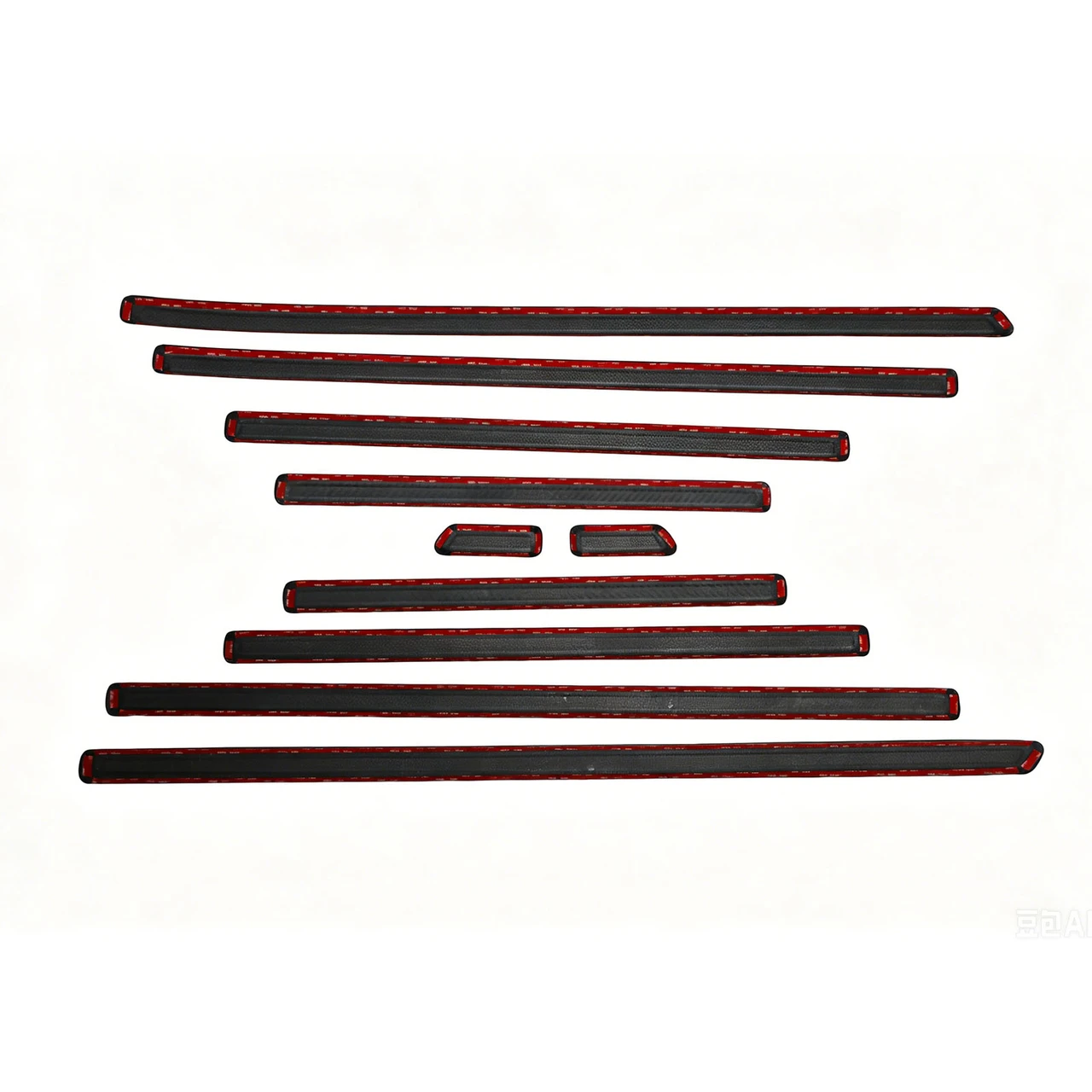 Dry Carbon Door Body Side Molding Trim Fit Benz G Class W464 W465 2019-2026