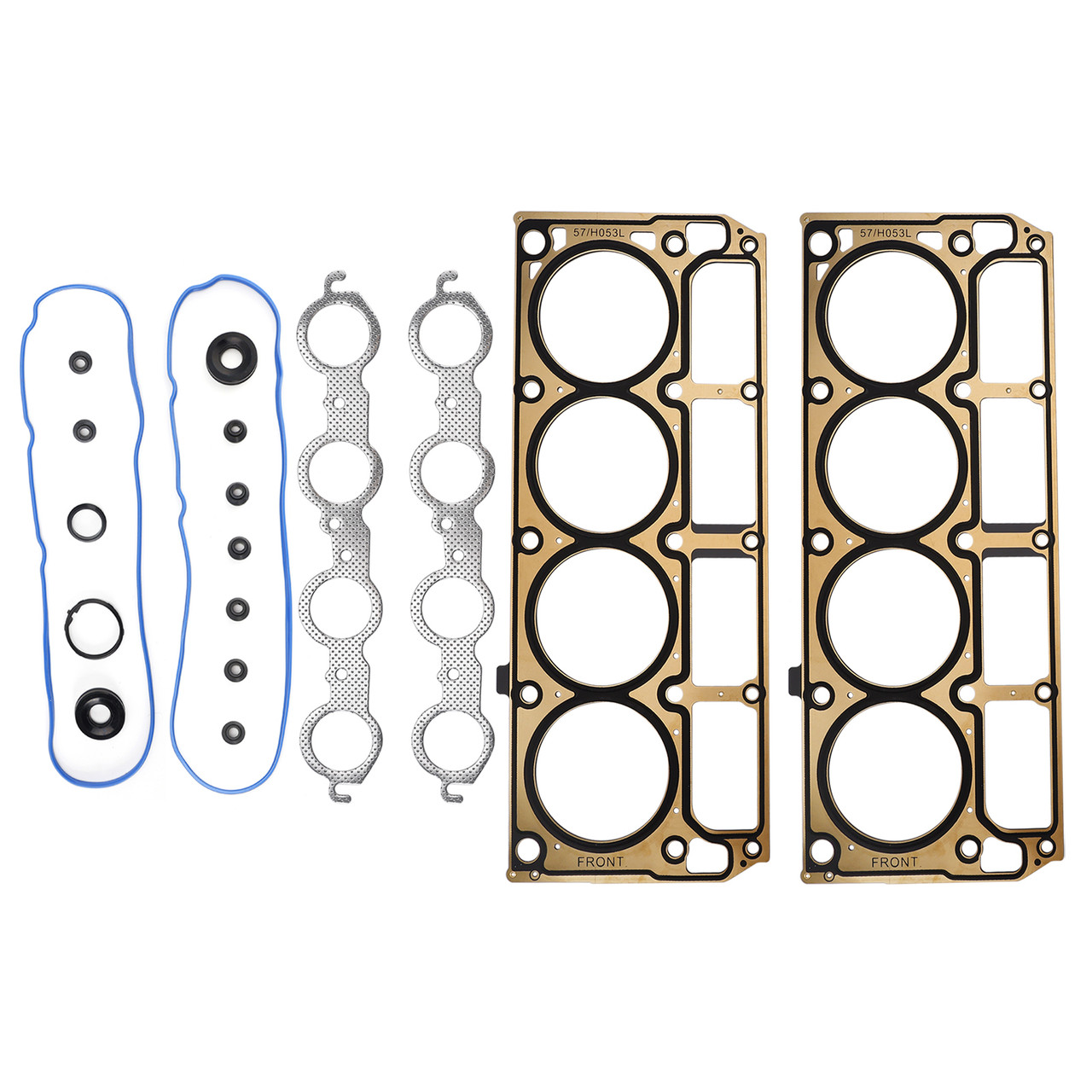 NON-AFM Lifters Kit Head Gasket Set Head Bolts Lifters & Guides for Chevy 5.3