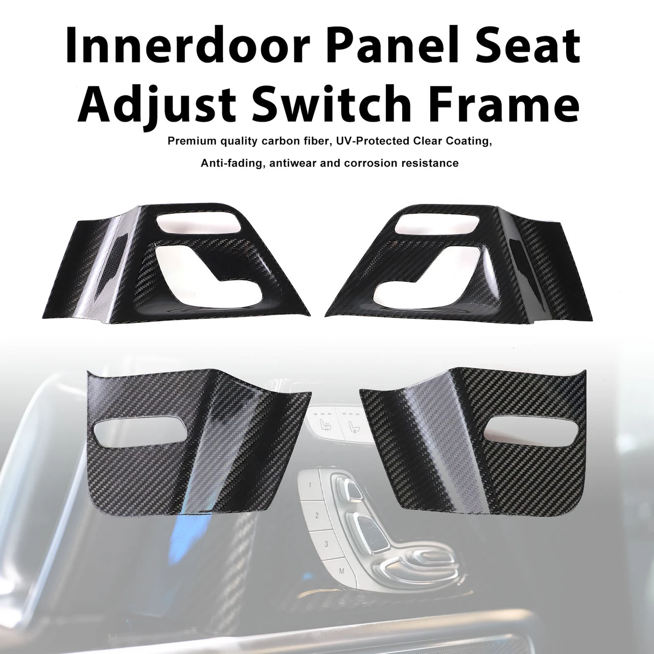 Innerdoor Panel Seat Adjust Switch Frame Fit Mercedes Benz W464 W465 2019-2026